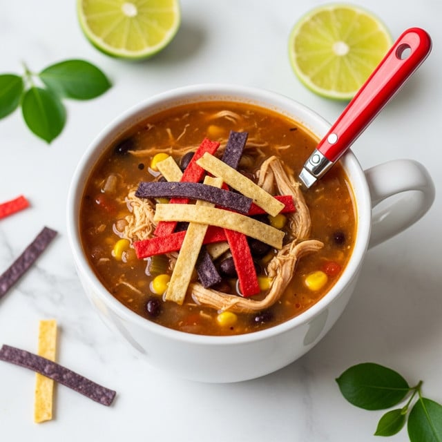 Dairy Free and Gluten Free Chicken Tortilla Soup Recipe