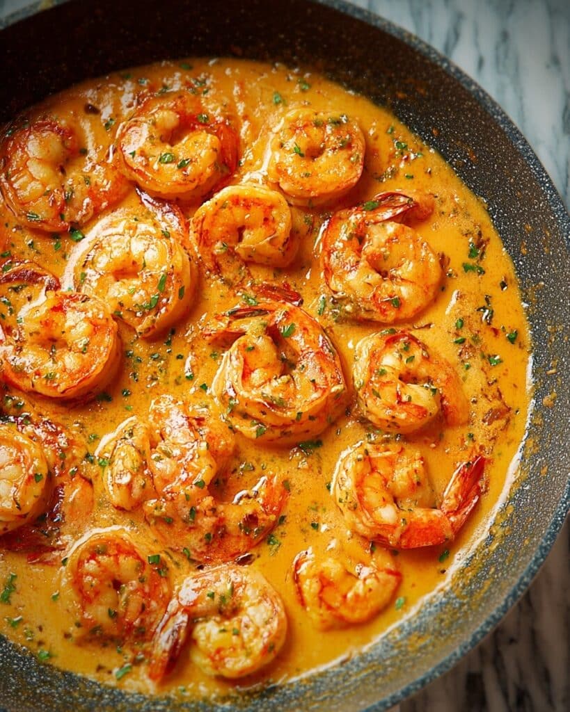 Creamy Garlic Shrimp Recipe