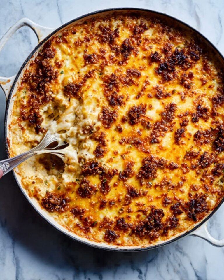 Cheesy Ground Beef Dip Recipe