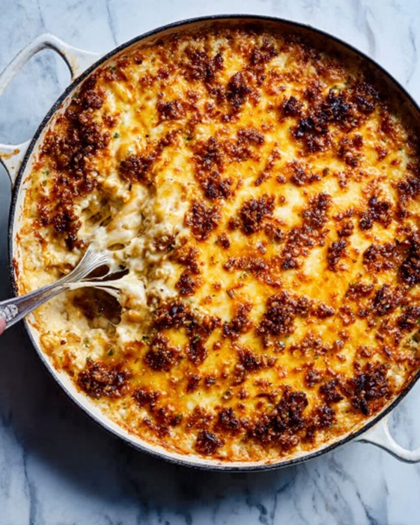 Cheesy Ground Beef Dip Recipe