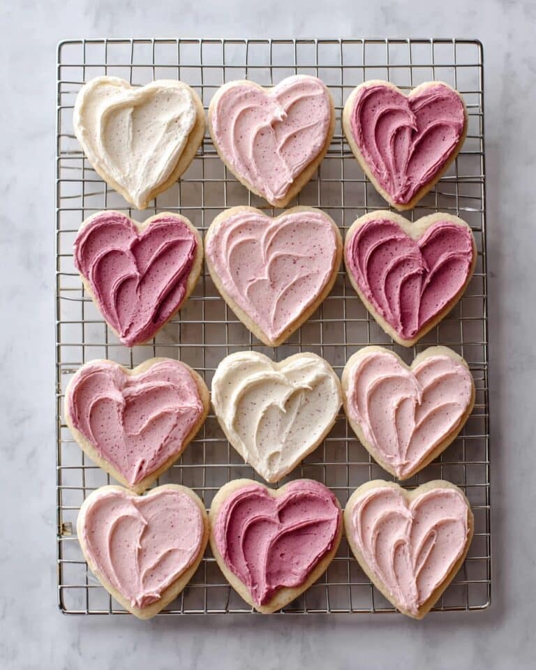 Ombré Raspberry Lemon Sugar Cookies Recipe