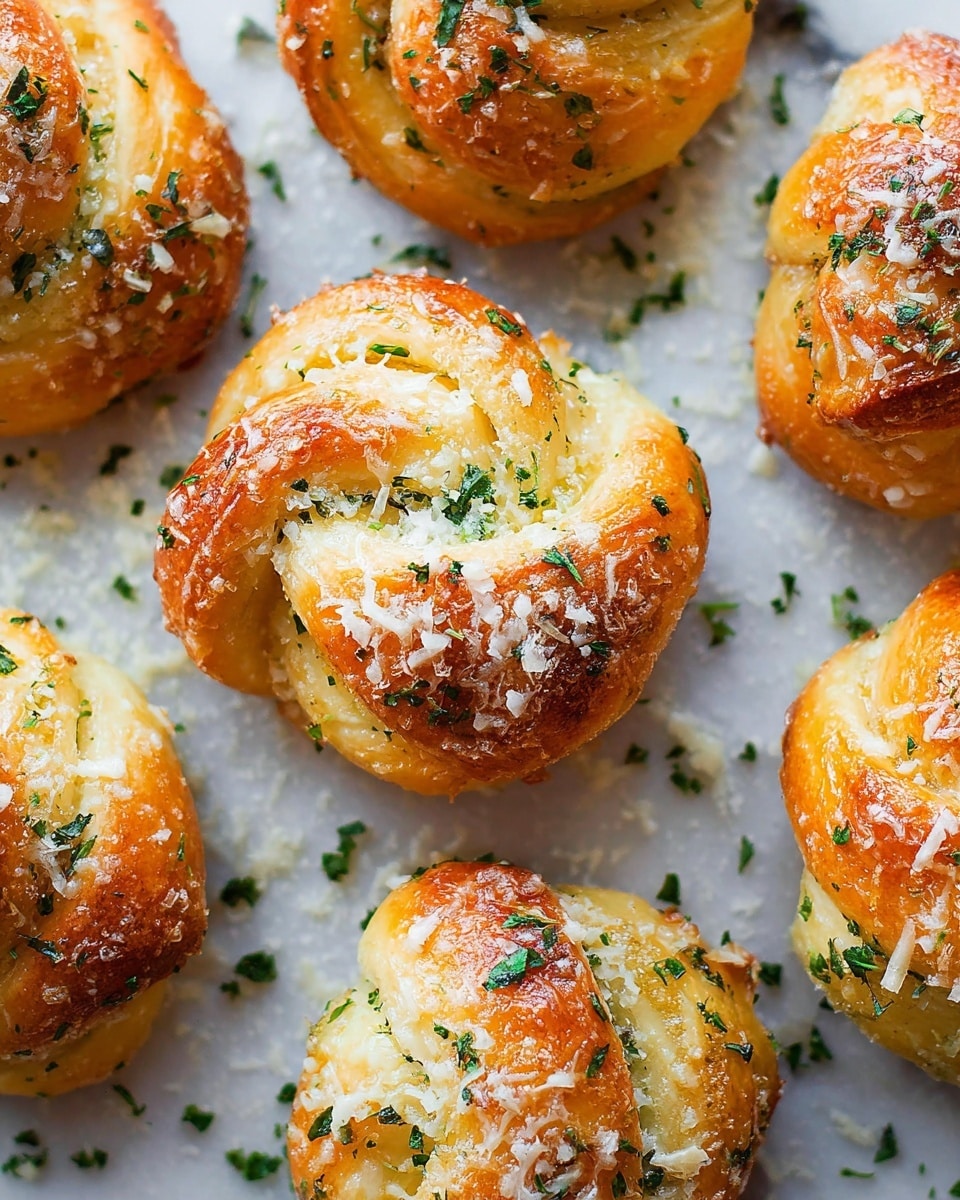 Homemade Garlic Knots Recipe