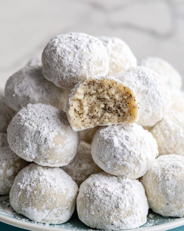 Earl Grey Snowball Cookies Recipe