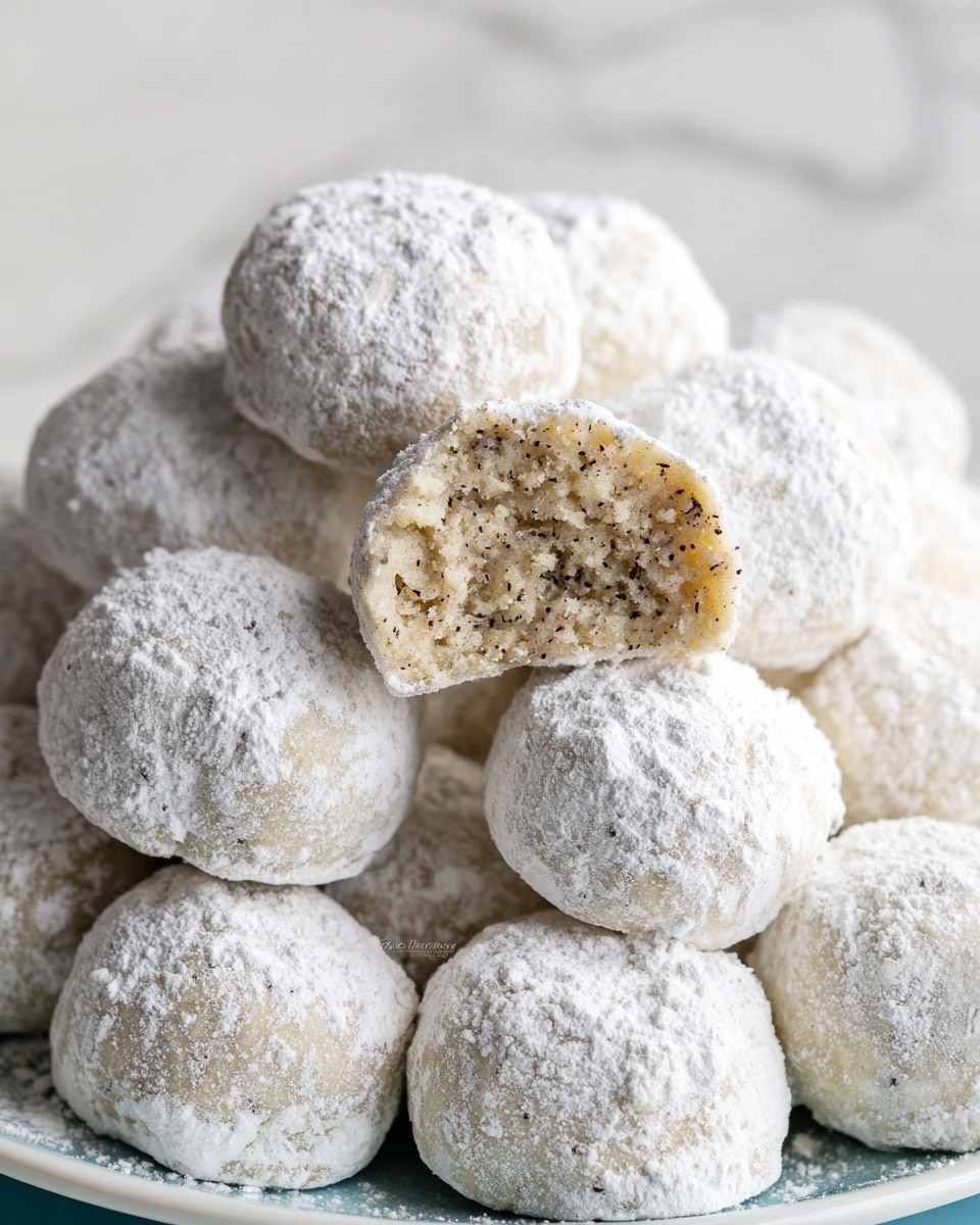 Earl Grey Snowball Cookies Recipe