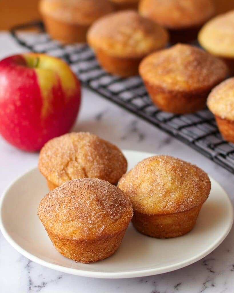 Mini Gluten-Free Vegan Apple Muffins Recipe