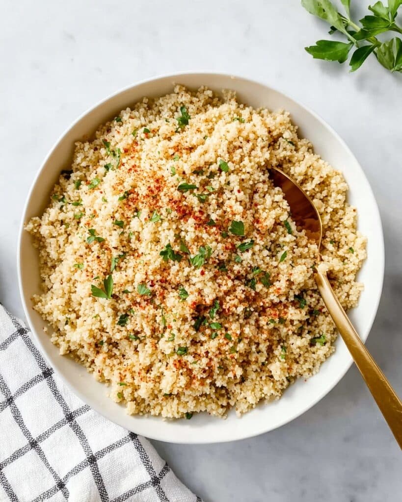 5-Ingredient Garlic Butter Quinoa Recipe