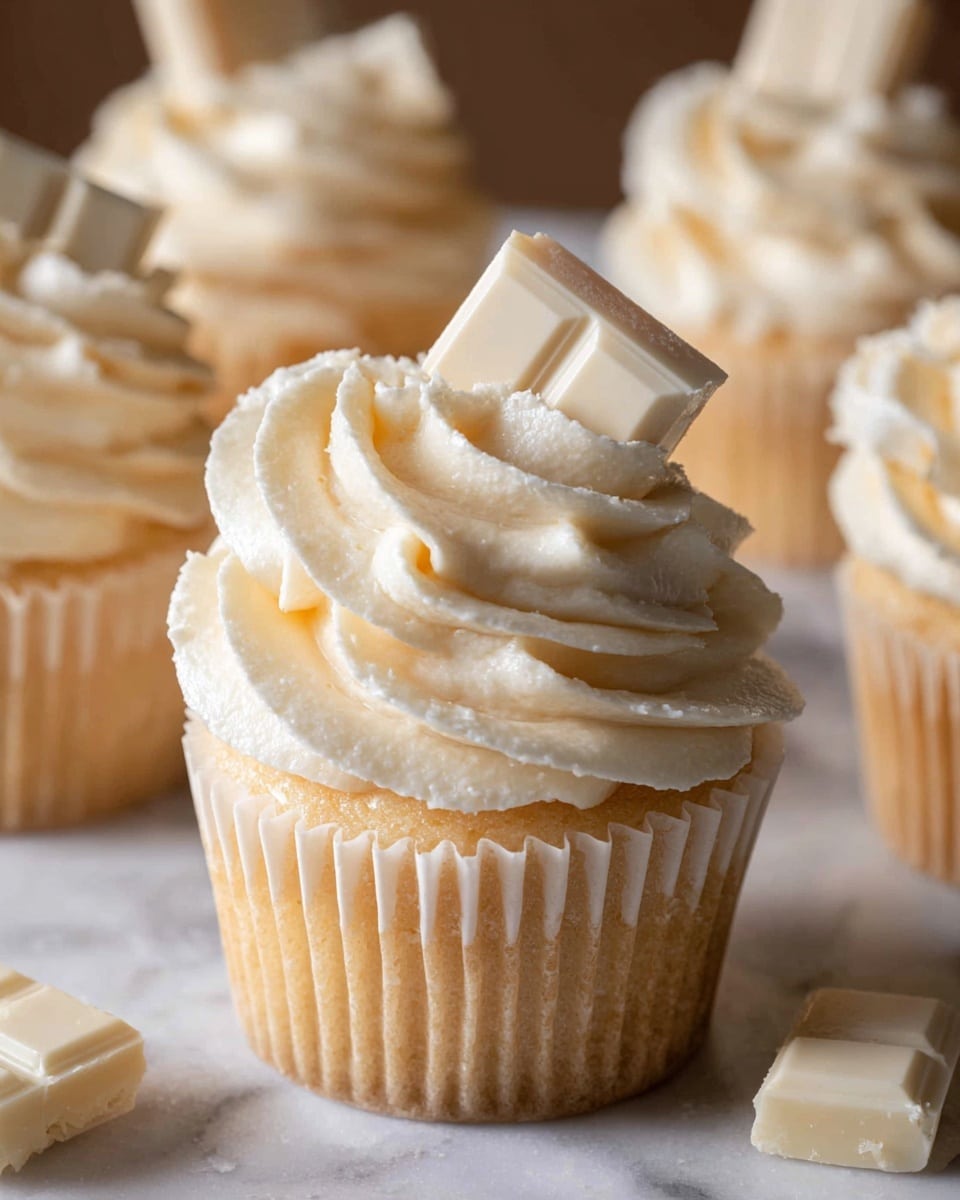 White Chocolate Cupcakes Recipe