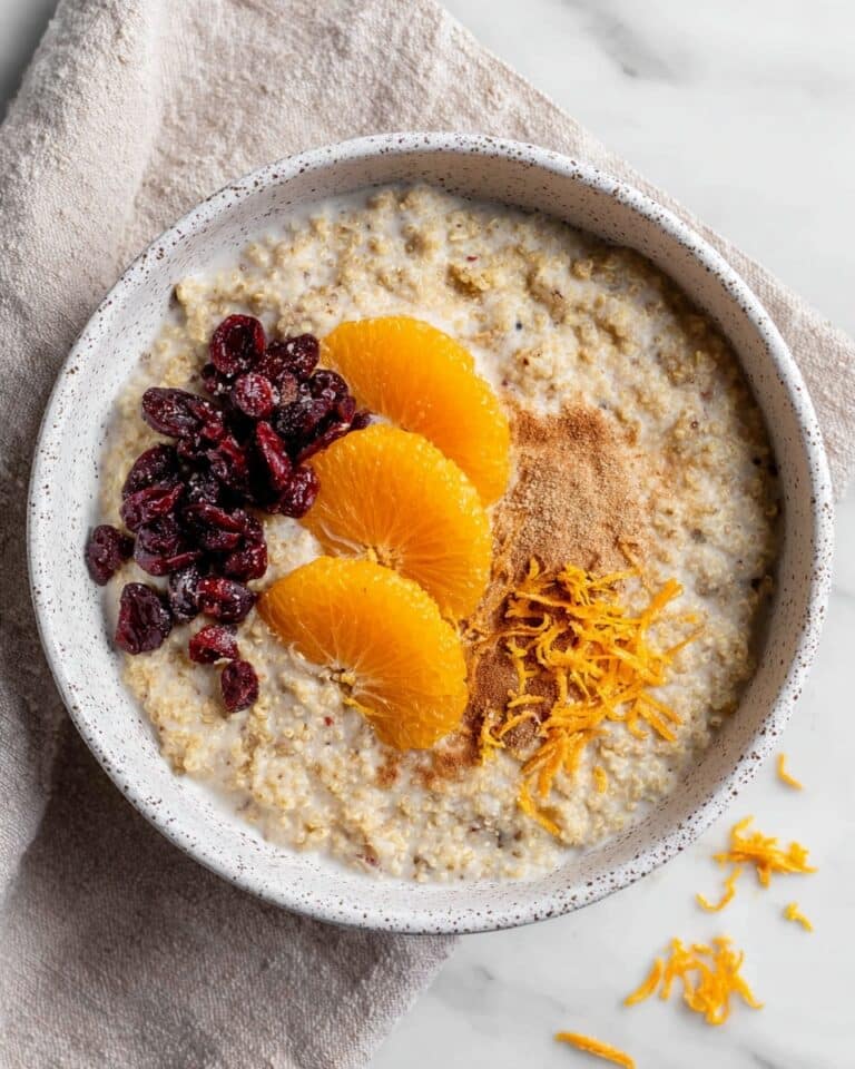 Cinnamon Orange Quinoa Recipe