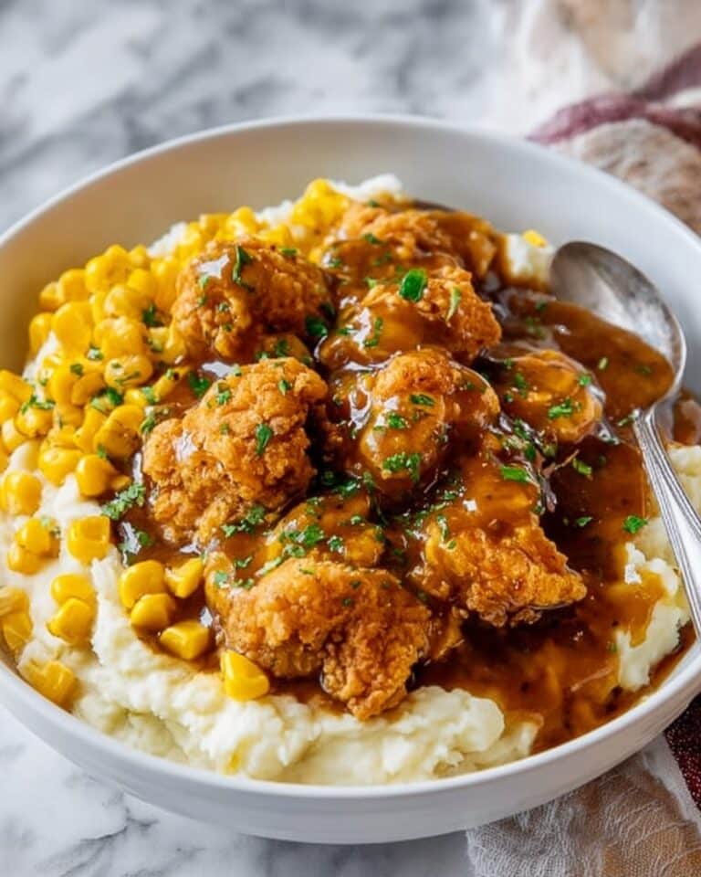 Homestyle Chicken Mashed Potato Bowls Recipe