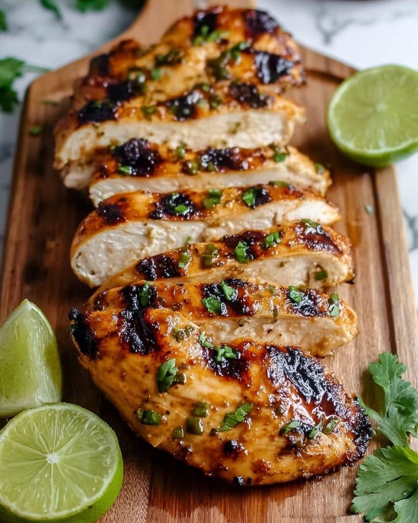 Grilled Spicy Honey Lime Chicken Recipe