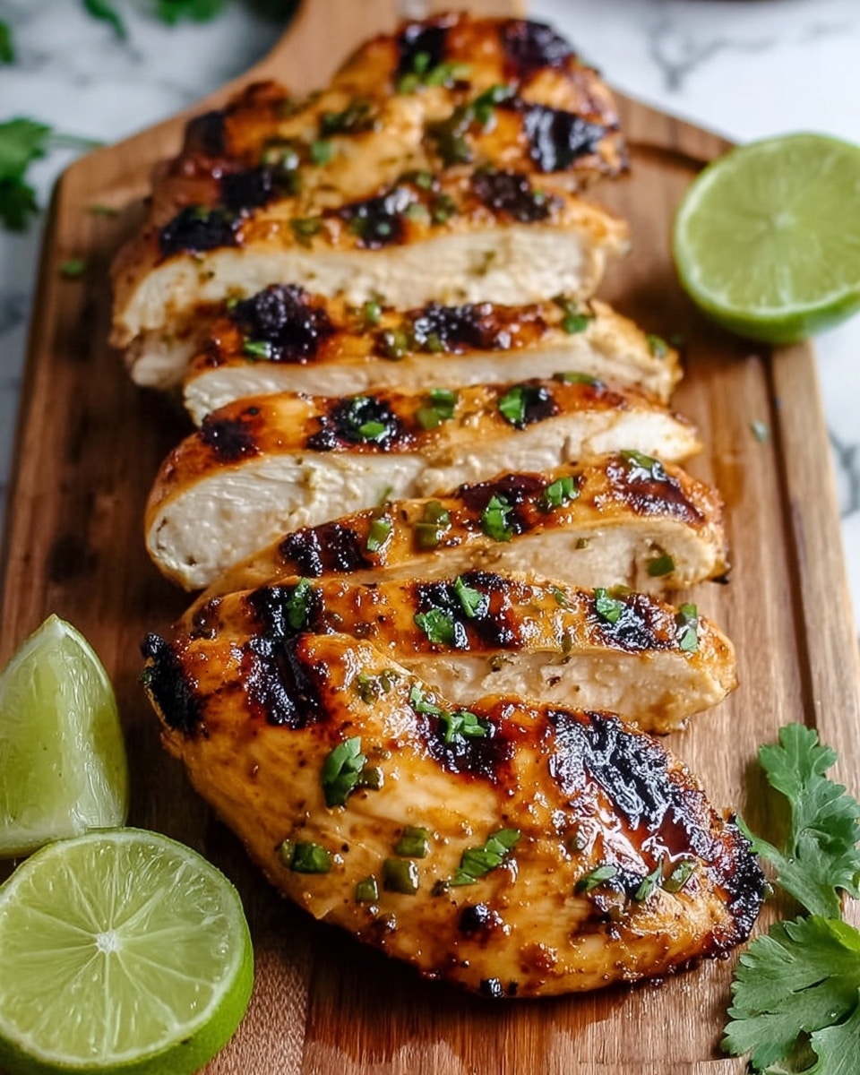 Grilled Spicy Honey Lime Chicken Recipe