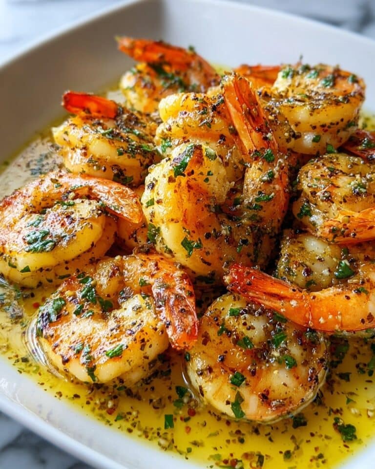 Mediterranean Shrimp Skillet with Lemon Garlic Sauce Recipe
