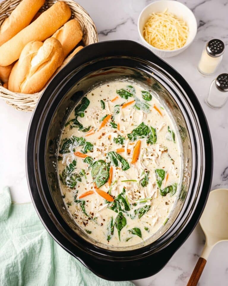 Slow Cooker Chicken Gnocchi Soup (Olive Garden Copycat) Recipe