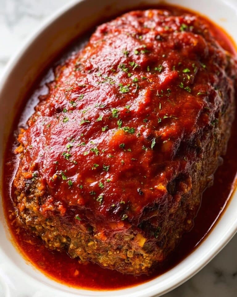 Brown Sugar Meatloaf with Honey Dijon Sauce Recipe