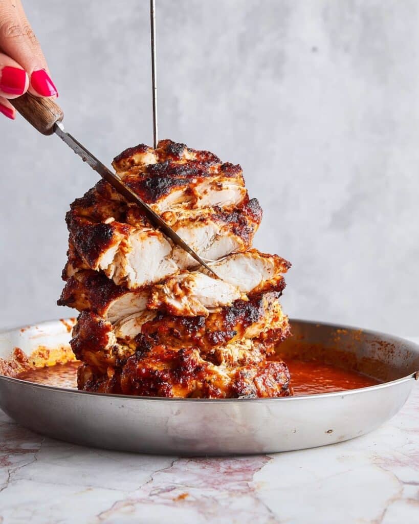 Creamy Chicken Shawarma Skewers Recipe