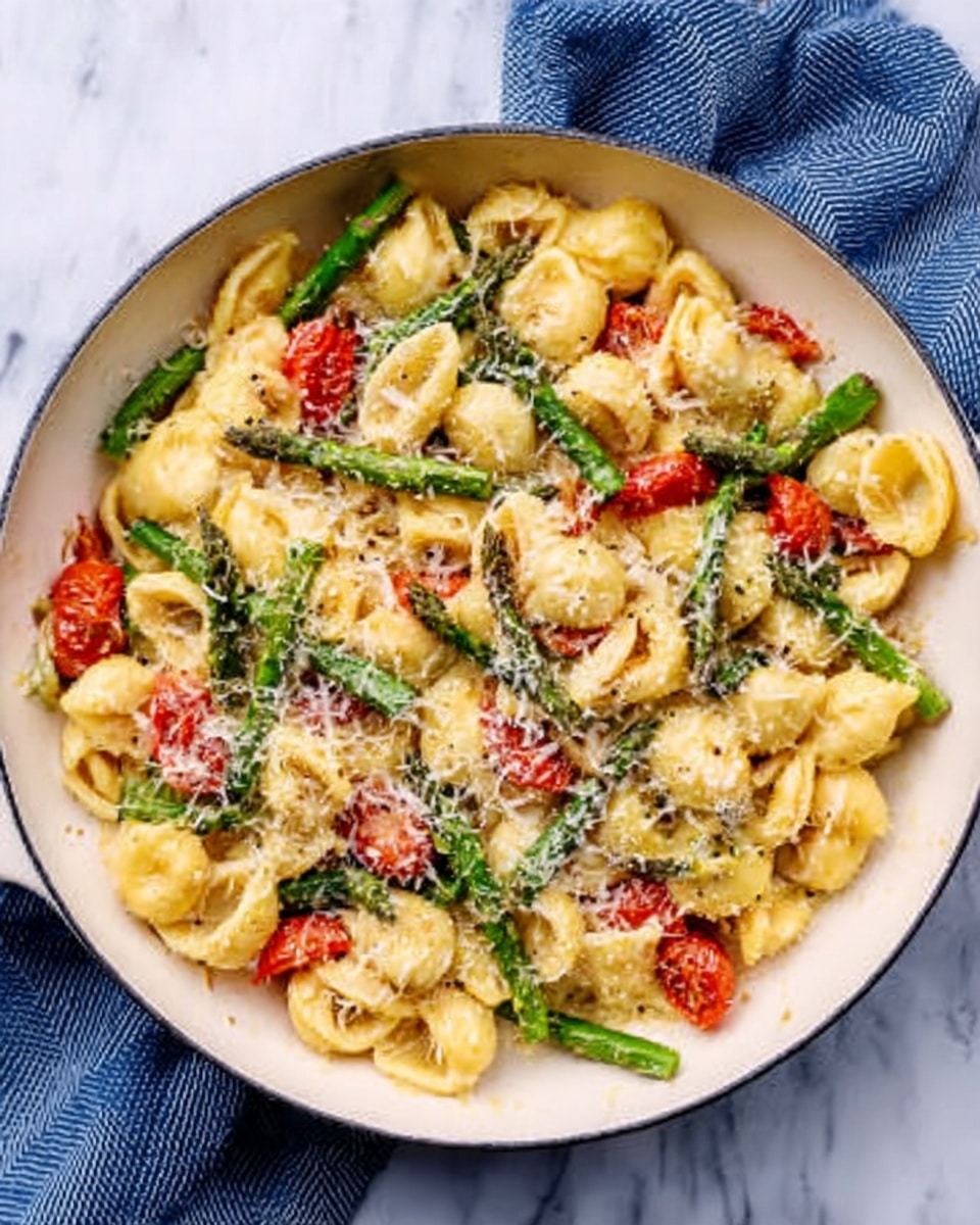 A close-up of a white pan filled with a colorful vegetable dish. Inside the pan, there are several layers visible: at the bottom, there are browned pieces of cauliflower with a rough texture; mixed evenly throughout are small, bright red tomato chunks and yellow bell pepper pieces with a slightly shiny surface. Scattered on top are fresh green herbs with smooth leaves, adding a burst of color. The pan sits on a white marbled surface, and the whole image has natural lighting that highlights the textures and colors. Photo taken with an iphone --ar 4:5 --v 7