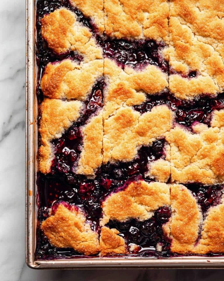 Blueberry Butter Swim Biscuits with Lemon Glaze Recipe